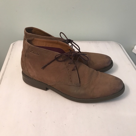 Clark’s brown boots main image 11